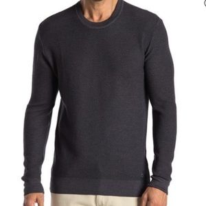 Stone Rose Honeycomb Merino Wool Sweater